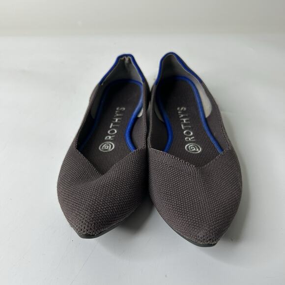 Rothy's The Point The Flats Womens 7 Mink Purple Casual Office Workwear - Picture 2 of 7